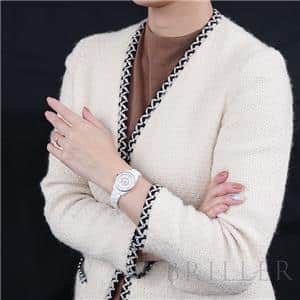 CHANEL シャネル J12 H2570 ホワイトセラミック MOP/8Pダイヤ 29mm