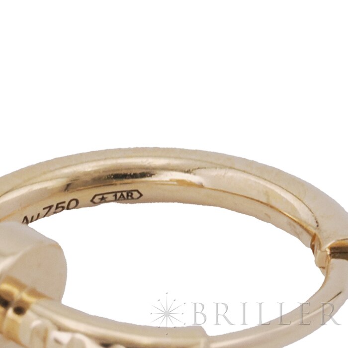 CARTIER カルティエ ジュストアンクル イヤリング ピアス イエローゴールド B8301446 9