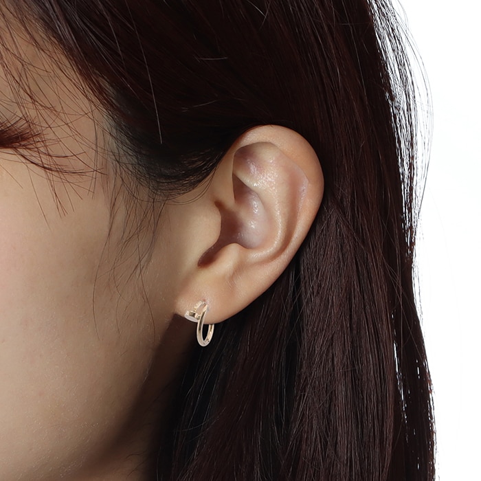 CARTIER カルティエ ジュストアンクル イヤリング ピアス イエローゴールド B8301446 14