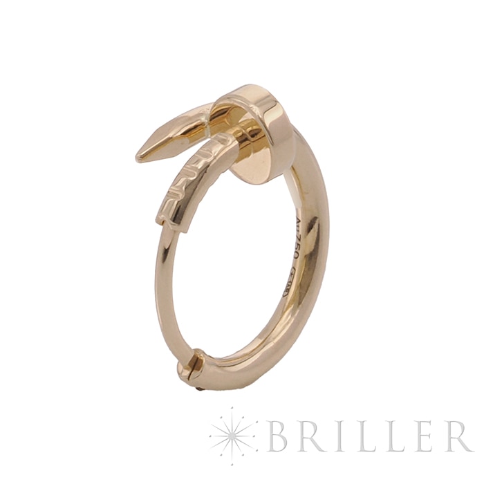 CARTIER カルティエ ジュストアンクル イヤリング ピアス イエローゴールド B8301446 4