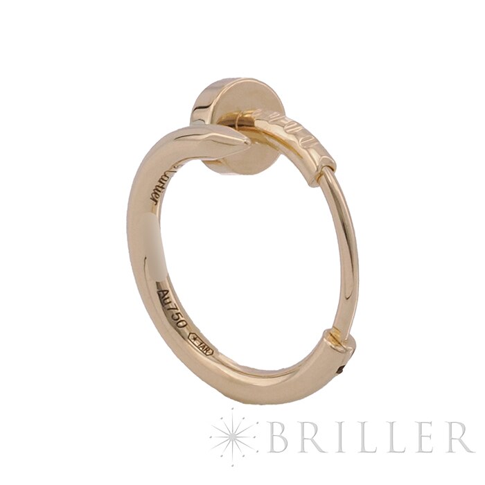 CARTIER カルティエ ジュストアンクル イヤリング ピアス イエローゴールド B8301446 8