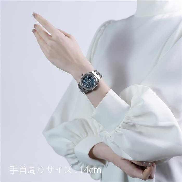 AUDEMARS PIGUET オーデマ・ピゲ ロイヤルオーク オートマティック 15450ST.OO.1256ST.03 37mm ブルー 28