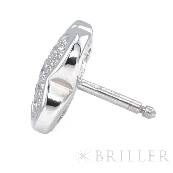 Van Cleef & Arpels ヴァン クリーフ&アーペル ピュアアルハンブラ ピアス パヴェダイヤモンド ホワイトゴールド VCARA38200 4