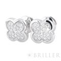 Van Cleef & Arpels ヴァン クリーフ&アーペル ピュアアルハンブラ ピアス パヴェダイヤモンド ホワイトゴールド VCARA38200 6
