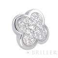 Van Cleef & Arpels ヴァン クリーフ&アーペル ピュアアルハンブラ ピアス パヴェダイヤモンド ホワイトゴールド VCARA38200 8