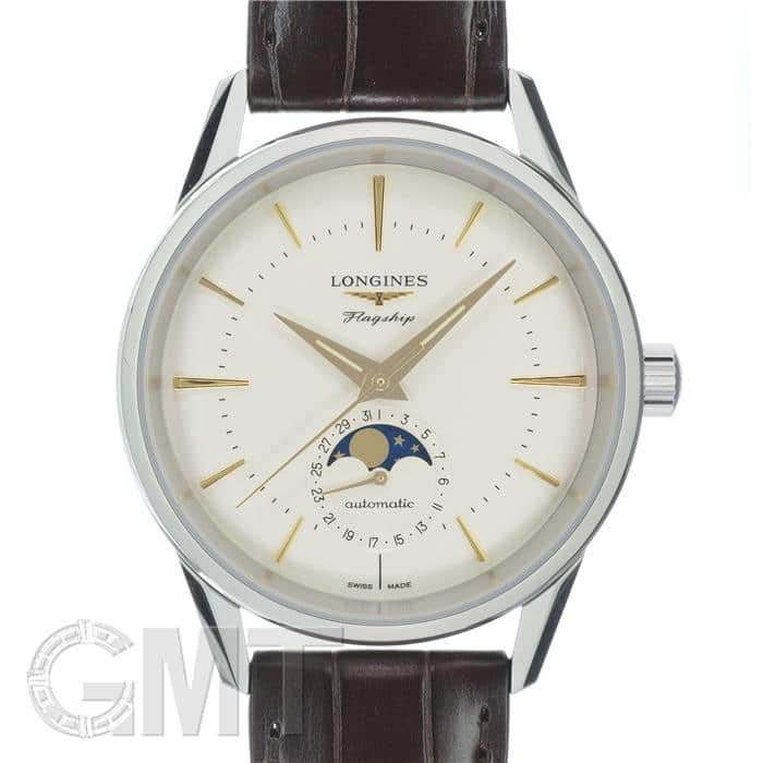 LONGINES ロンジン フラッグシップ フラッグシップ ヘリテージ ムーンフェイズ L4.815.4.78.2
