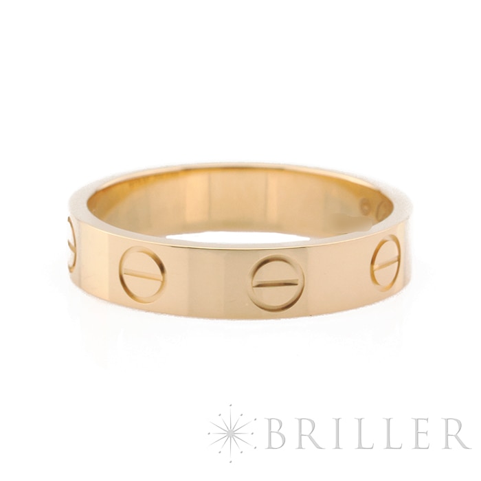 CARTIER カルティエ ラブ リング スモールモデル イエローゴールド 8号 B4085048 9