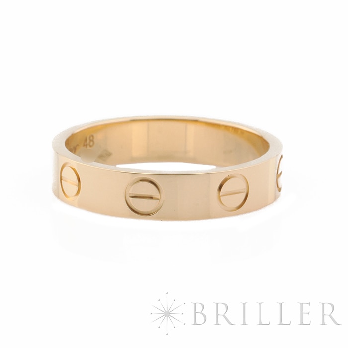 CARTIER カルティエ ラブ リング スモールモデル イエローゴールド 8号 B4085048 11