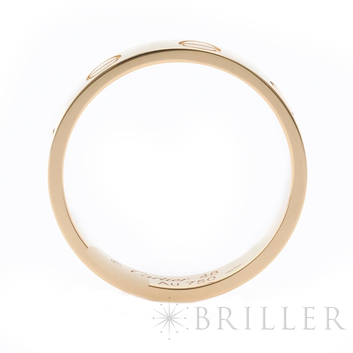 CARTIER カルティエ ラブ リング スモールモデル イエローゴールド 8号 B4085048 3