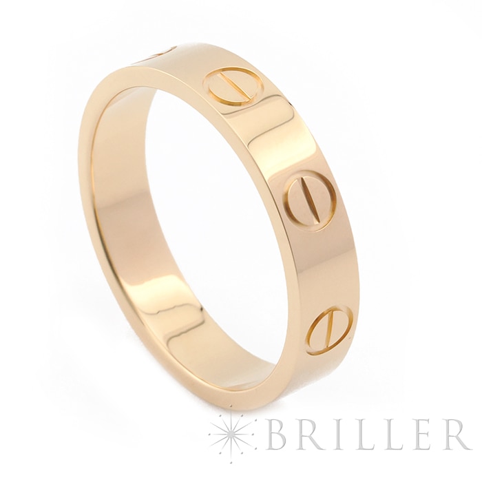 CARTIER カルティエ ラブ リング スモールモデル イエローゴールド 8号 B4085048 4