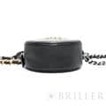 CHANEL シャネル シャネル19 AP0945 19 ラウンド クラッチ チェーン ショルダー バッグ レザー ブラック 9