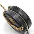 CHANEL シャネル シャネル19 AP0945 19 ラウンド クラッチ チェーン ショルダー バッグ レザー ブラック 11