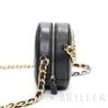 CHANEL シャネル シャネル19 AP0945 19 ラウンド クラッチ チェーン ショルダー バッグ レザー ブラック 16