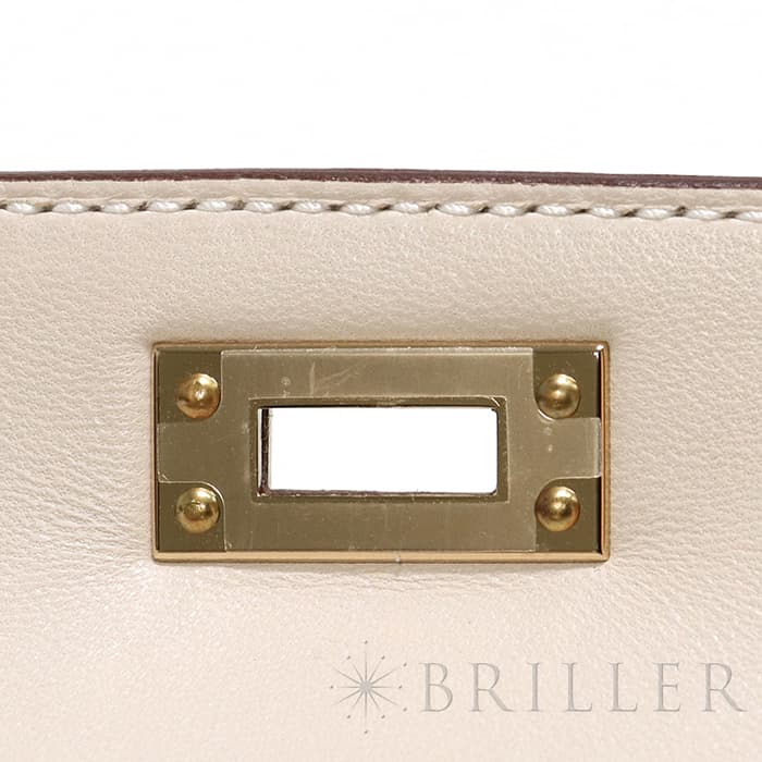 HERMES エルメス ミニケリー2 パーソナルオーダー（スペシャルオーダー） エプソン クレ/グリアスファルト  ゴールド金具 17