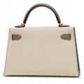 HERMES エルメス ミニケリー2 パーソナルオーダー（スペシャルオーダー） エプソン クレ/グリアスファルト  ゴールド金具 1