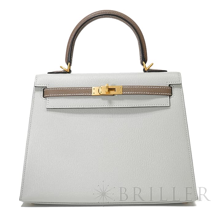 希少HERMESケリークロスバックブラウンゴールド金具