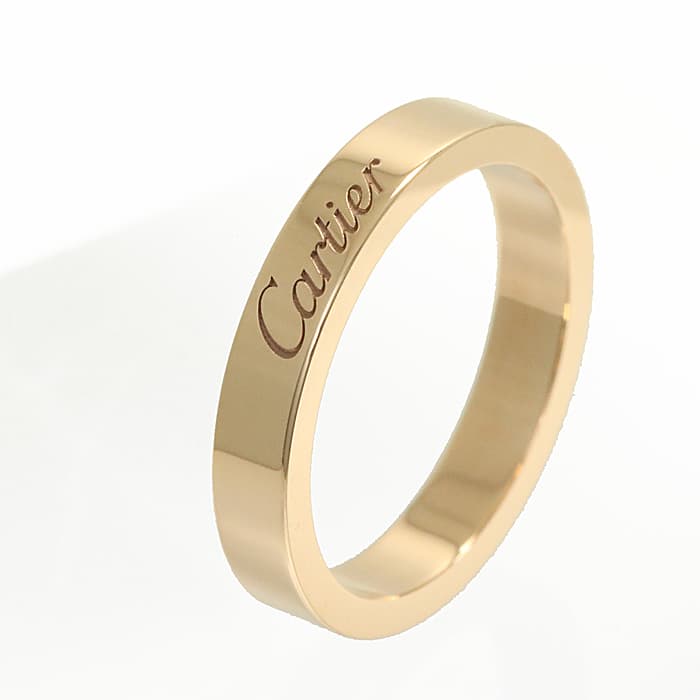 CARTIER カルティエ C ドゥ カルティエ リング B4087248 ピンクゴールド 8号 2