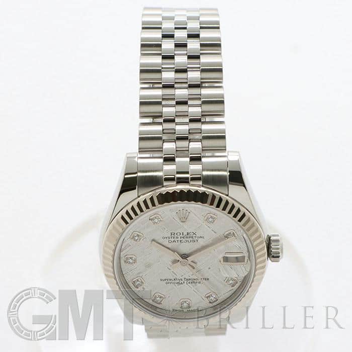 中古)ROLEX ロレックス デイトジャスト 178274G メテオライト（商品ID：3717011507875）詳細ページ | レディースブランド  サロン BRILLER | レディース腕時計、ブランドバッグ、ブランドジュエリーのオンラインストア