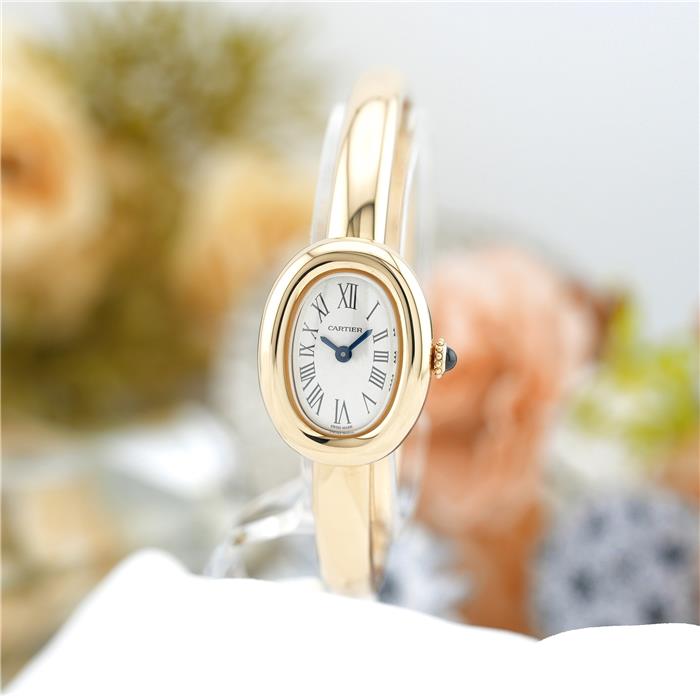 CARTIER カルティエ ベニュワール ウォッチ （サイズ15） ミニモデル イエローゴールド WGBA0077 2