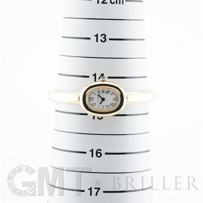 CARTIER カルティエ ベニュワール ウォッチ （サイズ15） ミニモデル イエローゴールド WGBA0077 4