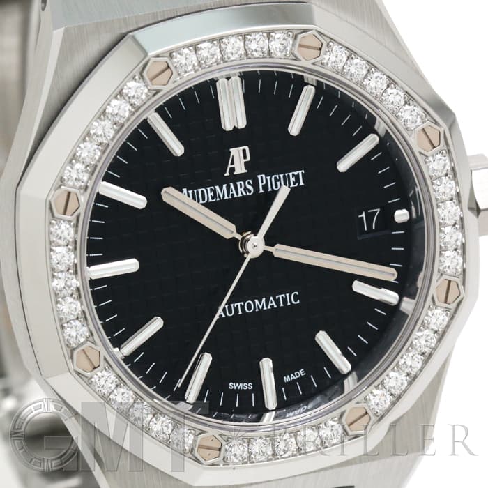 AUDEMARS PIGUET オーデマ・ピゲ ロイヤルオーク 37mm ブラック ベゼルダイヤ 15451ST.ZZ.1256ST.01 13