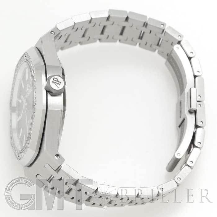 AUDEMARS PIGUET オーデマ・ピゲ ロイヤルオーク 37mm ブラック ベゼルダイヤ 15451ST.ZZ.1256ST.01 15