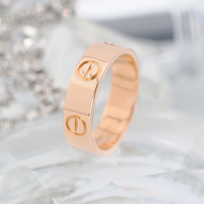 CARTIER カルティエ ラブ リング クラシックモデル ピンクゴールド 12号 B4084800 2