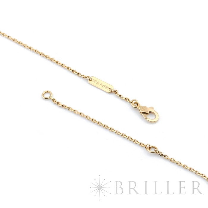 Van Cleef & Arpels ヴァン クリーフ&アーペル アルハンブラ ヴィンテージ アルハンブラ ペンダント ネックレス イエローゴールド マラカイト VCARO9VA00 9