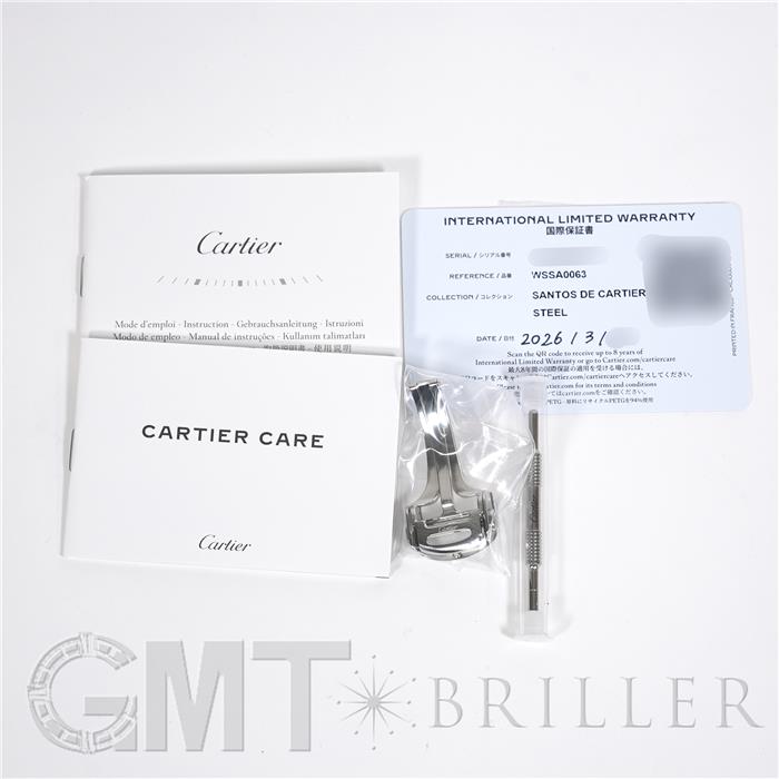 CARTIER カルティエ サントス MM WSSA0063【未使用】 4