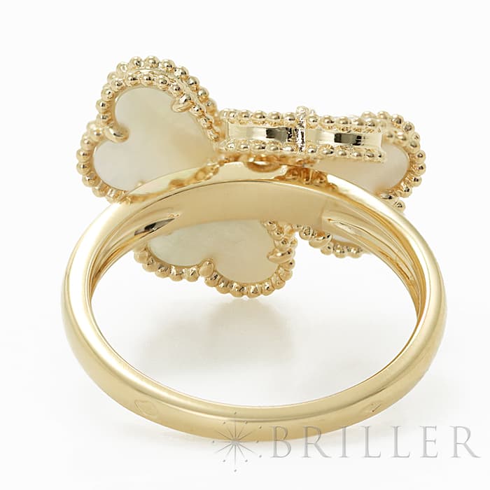 Van Cleef & Arpels ヴァン クリーフ&アーペル スウィートアルハンブラリング エフィヤージュ VCARN5P353 12号 1