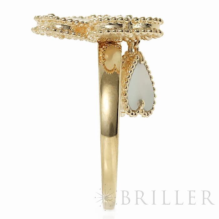 Van Cleef & Arpels ヴァン クリーフ&アーペル スウィートアルハンブラリング エフィヤージュ VCARN5P353 12号 5