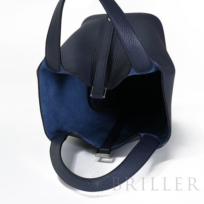 HERMES エルメス ピコタン ロックPM トリヨンクレマンス ブリューニュイ シルバー金具 10