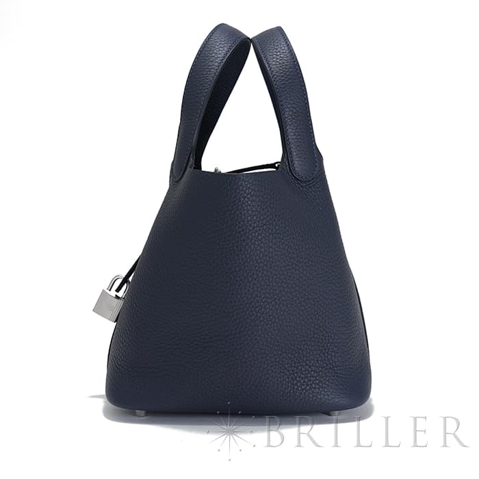 HERMES エルメス ピコタン ロックPM トリヨンクレマンス ブリューニュイ シルバー金具 13