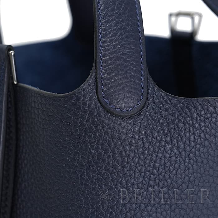 HERMES エルメス ピコタン ロックPM トリヨンクレマンス ブリューニュイ シルバー金具 25