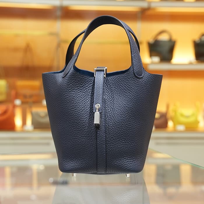 HERMES エルメス ピコタン ロックPM トリヨンクレマンス ブリューニュイ シルバー金具 2