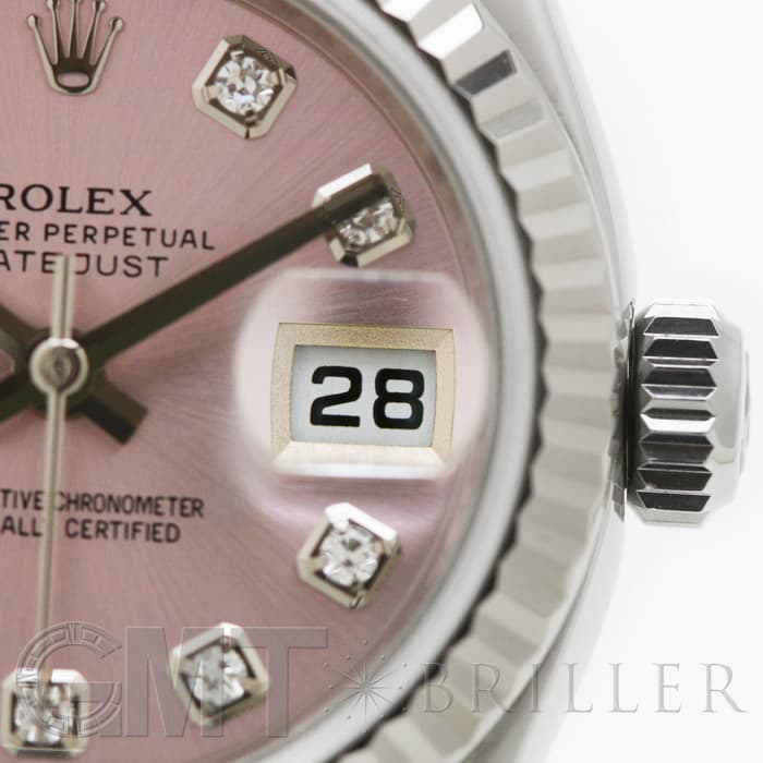 ROLEX ロレックス デイトジャスト 179174G ピンク ランダムシリアル 9