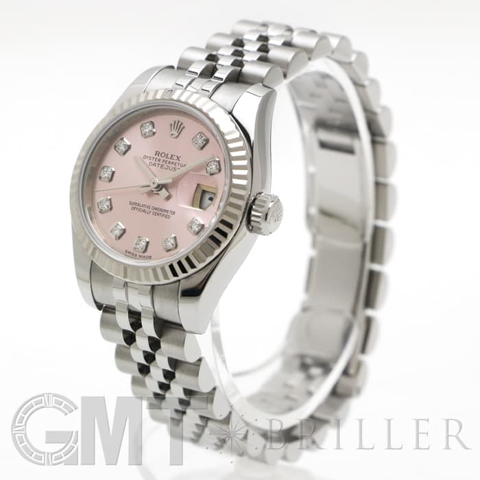 ROLEX ロレックス デイトジャスト 179174G ピンク ランダムシリアル 13