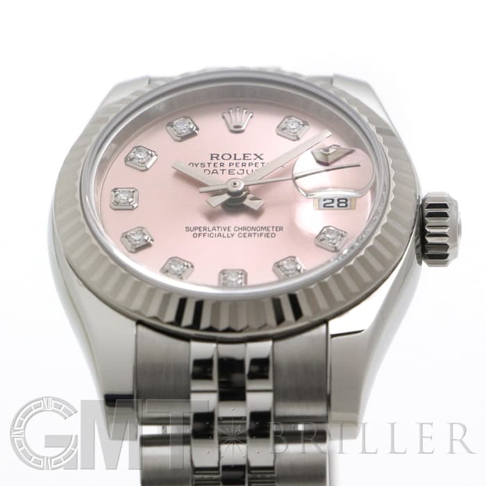 ROLEX ロレックス デイトジャスト 179174G ピンク ランダムシリアル 18