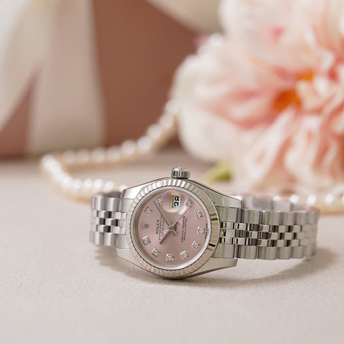 ROLEX ロレックス デイトジャスト 179174G ピンク ランダムシリアル 2