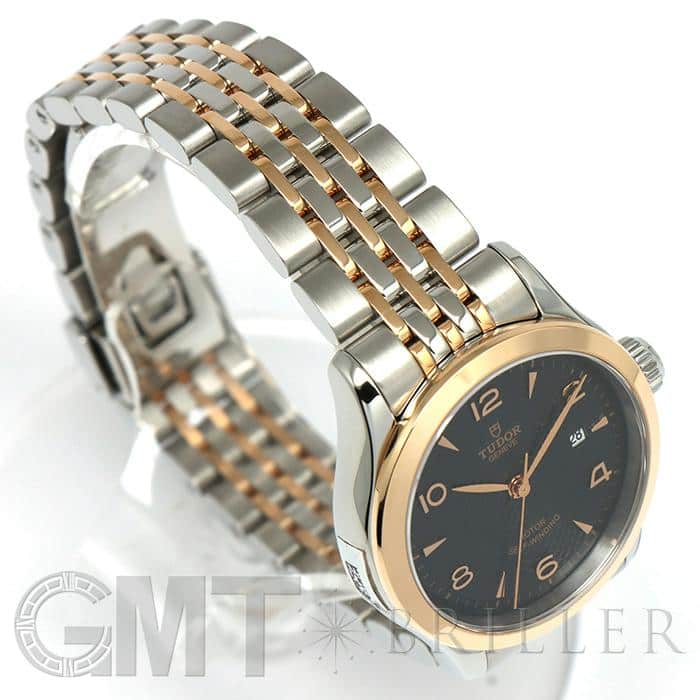 TUDOR チューダー 1926  M91351-67011 28mmブラック ピンクゴールドコンビ 12
