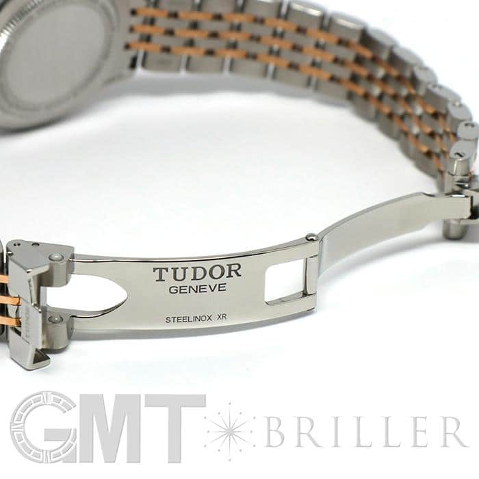 TUDOR チューダー 1926  M91351-67011 28mmブラック ピンクゴールドコンビ 22