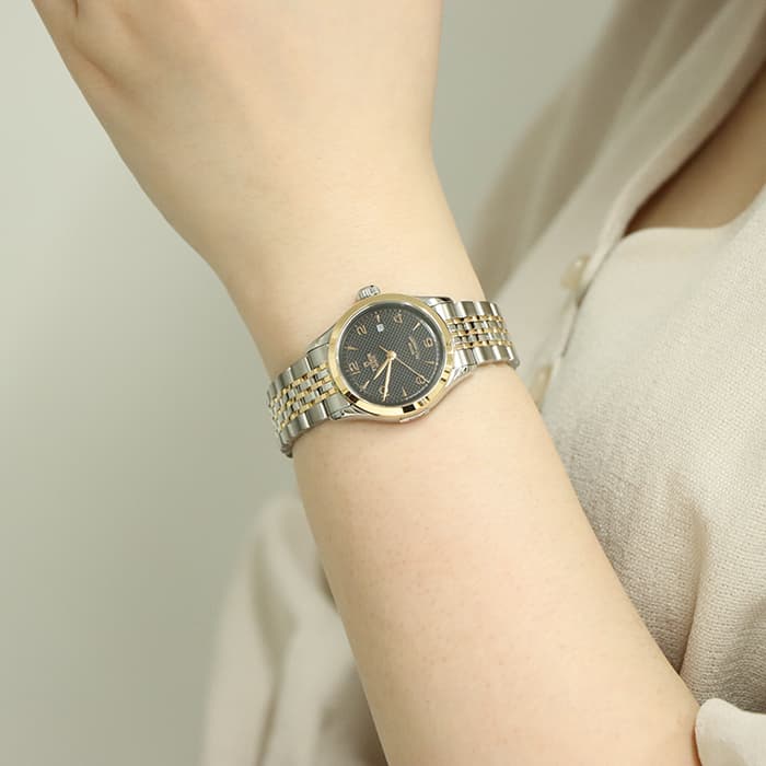 TUDOR チューダー 1926  M91351-67011 28mmブラック ピンクゴールドコンビ 28