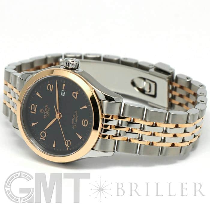 TUDOR チューダー 1926  M91351-67011 28mmブラック ピンクゴールドコンビ 5