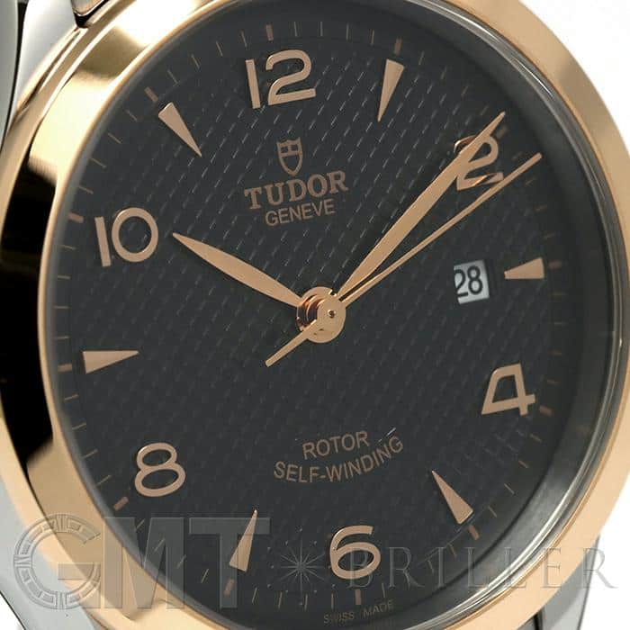 TUDOR チューダー 1926  M91351-67011 28mmブラック ピンクゴールドコンビ 7