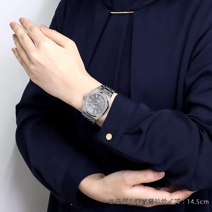 AUDEMARS PIGUET オーデマ・ピゲ ロイヤルオーク 37mm 15450ST.OO.1256ST.02 グレー 29