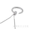 CARTIER カルティエ ジュストアンクル ネックレス ホワイトゴールド ダイヤモンド B3046900 9