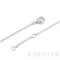 CARTIER カルティエ ジュストアンクル ネックレス ホワイトゴールド ダイヤモンド B3046900 10