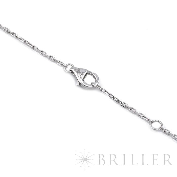 CARTIER カルティエ ジュストアンクル ネックレス ホワイトゴールド ダイヤモンド B3046900 6