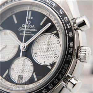 OMEGA オメガ スピードマスター レーシング 326.30.40.50.01.002 ブラック/シルバー
