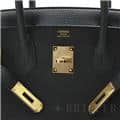 HERMES エルメス バーキン 30 トゴ ブラック ゴールド金具 9